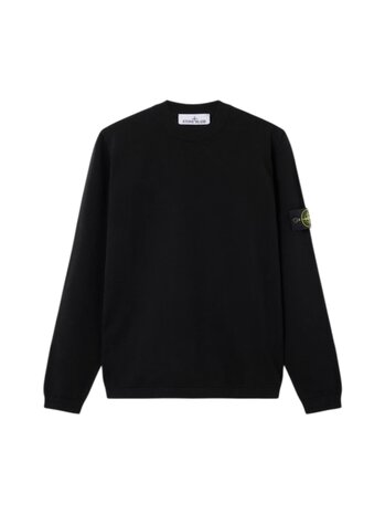 Stone Island STONE ISLAND MICRO STITCH PULLOVER BLACK