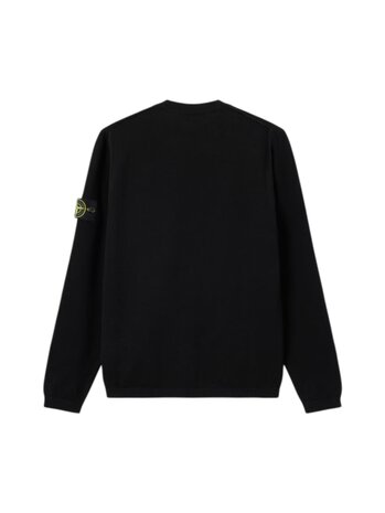 Stone Island STONE ISLAND MICRO STITCH PULLOVER BLACK