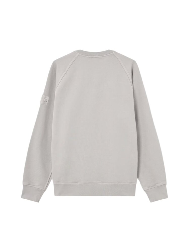 Stone Island STONE ISLAND GHOST HEAVY COTTON SWEATER GREY Stone Island STONE ISLAND GHOST HEAVY COTTON SWEATER GREY