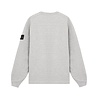 Stone Island STONE ISLAND MÉLANGE FLEECE SWEATER GREY Stone Island STONE ISLAND MÉLANGE FLEECE SWEATER GREY