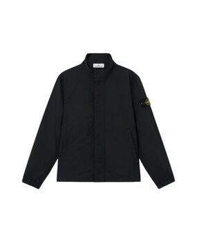 Stone Island STONE ISLAND MICRO TWILL JACK BLACK Stone Island STONE ISLAND MICRO TWILL JACK BLACK