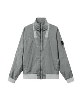 Stone Island STONE ISLAND NYLON METAL WATRO-TC JACK PEARL GREY Stone Island STONE ISLAND NYLON METAL WATRO-TC JACK PEARL GREY
