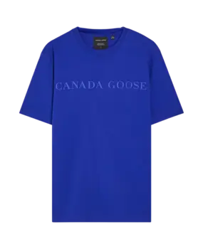 Canada Goose CANADA GOOSE VANTAGE T-SHIRT AZURRO Canada Goose CANADA GOOSE VANTAGE T-SHIRT AZURRO