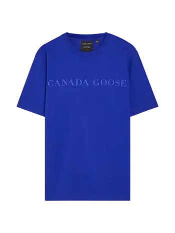 Canada Goose CANADA GOOSE VANTAGE T-SHIRT AZURRO Canada Goose CANADA GOOSE VANTAGE T-SHIRT AZURRO