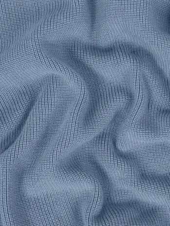 Stone Island STONE ISLAND RIBBED V-NECK CARDIGAN BLUE Stone Island STONE ISLAND RIBBED V-NECK CARDIGAN BLUE