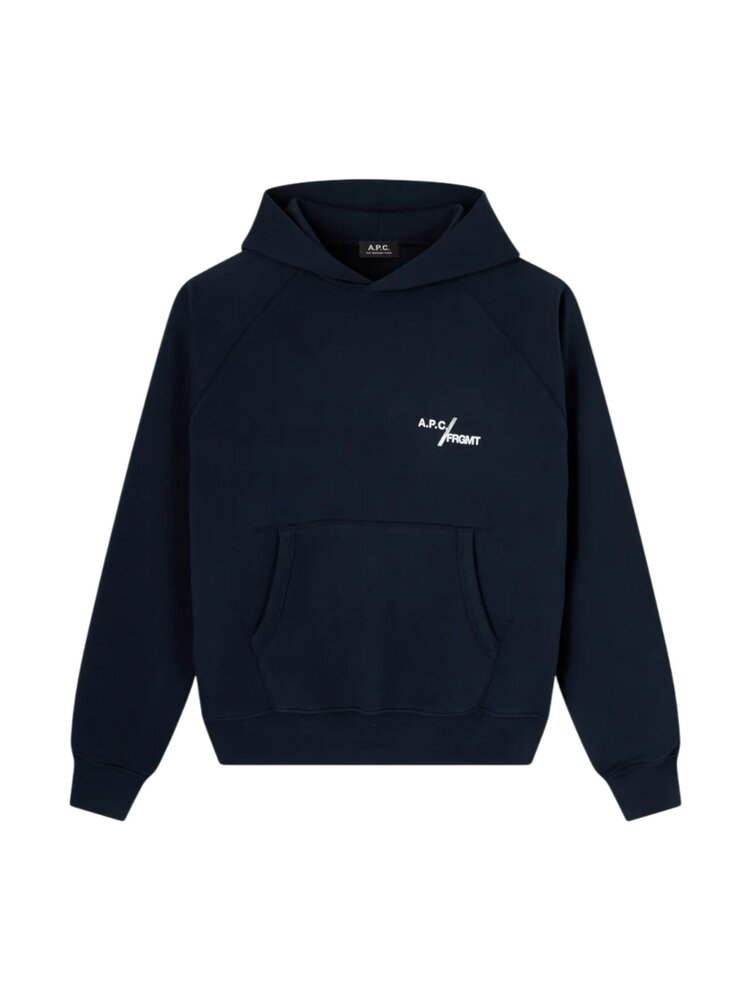 A.P.C. A.P.C. FRGMT. DUCK HOODIE DARK NAVY A.P.C. A.P.C. FRGMT. DUCK HOODIE DARK NAVY