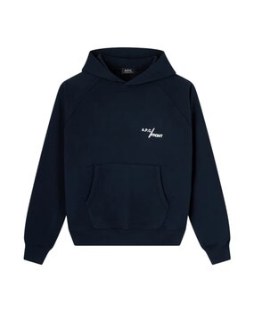 A.P.C. A.P.C. FRGMT. DUCK HOODIE DARK NAVY A.P.C. A.P.C. FRGMT. DUCK HOODIE DARK NAVY