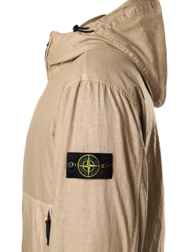 Stone Island STONE ISLAND ORGANIC-LOOK NYLON PANAMA-TC DESERT Stone Island STONE ISLAND ORGANIC-LOOK NYLON PANAMA-TC DESERT