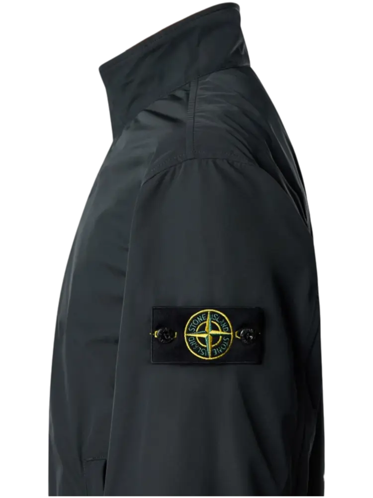Stone Island STONE ISLAND MICRO TWILL JACK BLACK Stone Island STONE ISLAND MICRO TWILL JACK BLACK