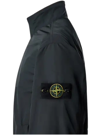 Stone Island STONE ISLAND MICRO TWILL JACK BLACK Stone Island STONE ISLAND MICRO TWILL JACK BLACK