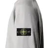 Stone Island STONE ISLAND MÉLANGE FLEECE SWEATER GREY Stone Island STONE ISLAND MÉLANGE FLEECE SWEATER GREY