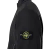 Stone Island STONE ISLAND MESH STITCH ORGANIC COTTON FLEECE SWEATVEST BLACK Stone Island STONE ISLAND MESH STITCH ORGANIC COTTON FLEECE SWEATVEST BLACK