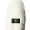 Stone Island STONE ISLAND MESH STITCH COTTON SWEATER IVORY Stone Island STONE ISLAND MESH STITCH COTTON SWEATER IVORY