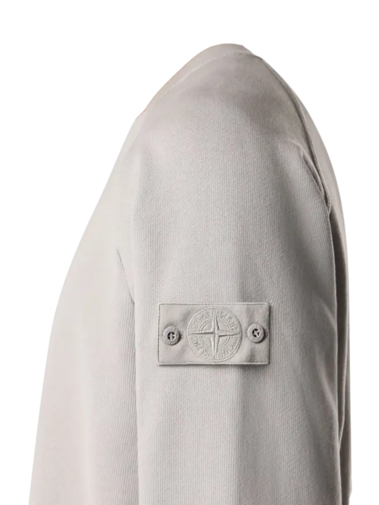 Stone Island STONE ISLAND GHOST HEAVY COTTON SWEATER GREY Stone Island STONE ISLAND GHOST HEAVY COTTON SWEATER GREY