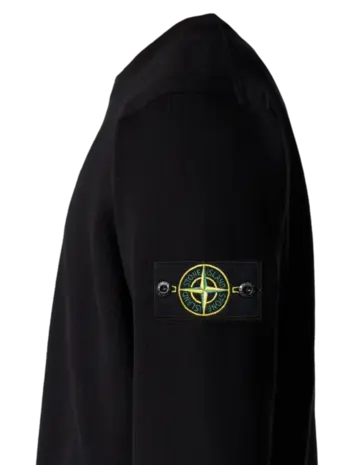 Stone Island STONE ISLAND MICRO STITCH PULLOVER BLACK