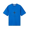 Stone Island STONE ISLAND ORGANIC COTTON T-SHIRT BRIGHT BLUE Stone Island STONE ISLAND ORGANIC COTTON T-SHIRT BRIGHT BLUE