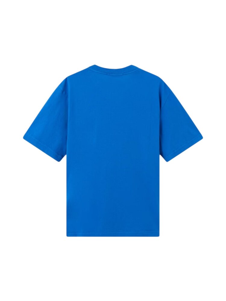 Stone Island STONE ISLAND ORGANIC COTTON T-SHIRT BRIGHT BLUE Stone Island STONE ISLAND ORGANIC COTTON T-SHIRT BRIGHT BLUE