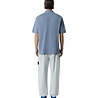 Stone Island STONE ISLAND 50/2 ORGANIC COTTON POLO BLUE Stone Island STONE ISLAND 50/2 ORGANIC COTTON POLO BLUE