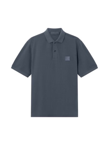 Stone Island STONE ISLAND GHOST 50/2 ORGANIC COTTON POLO SLATE BLUE Stone Island STONE ISLAND GHOST 50/2 ORGANIC COTTON POLO SLATE BLUE