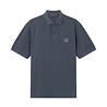 Stone Island STONE ISLAND GHOST 50/2 ORGANIC COTTON POLO SLATE BLUE Stone Island STONE ISLAND GHOST 50/2 ORGANIC COTTON POLO SLATE BLUE