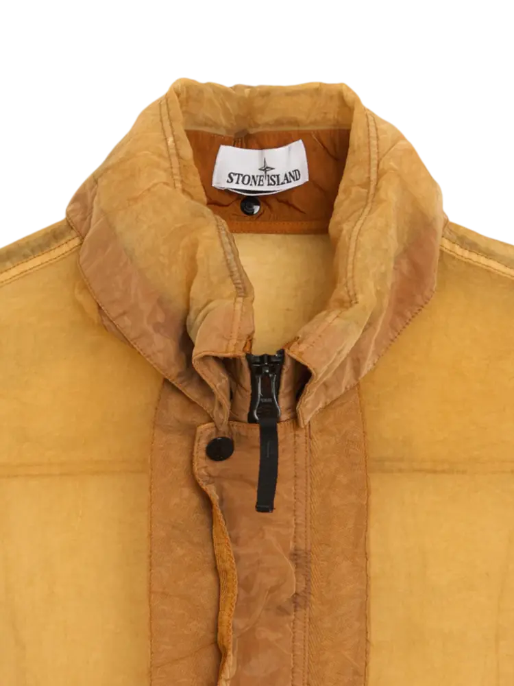 Stone Island STONE ISLAND FADED CAMO MONOFILAMENT-OVD JACK ORANGE CAMO Stone Island STONE ISLAND FADED CAMO MONOFILAMENT-OVD JACK ORANGE CAMO