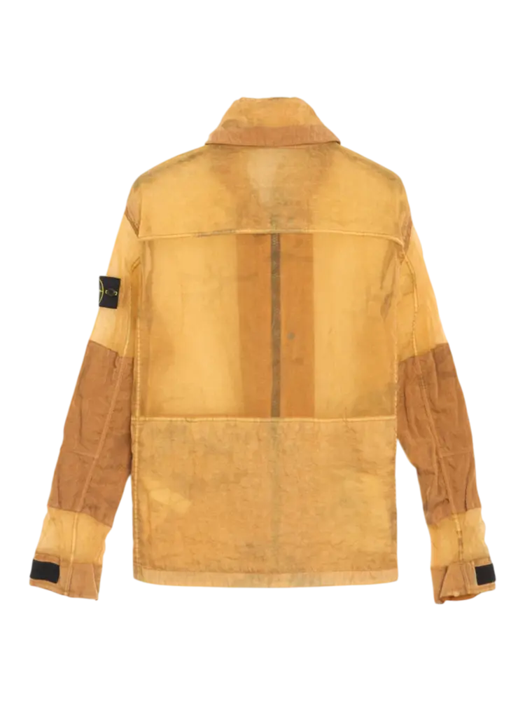 Stone Island STONE ISLAND FADED CAMO MONOFILAMENT-OVD JACK ORANGE CAMO Stone Island STONE ISLAND FADED CAMO MONOFILAMENT-OVD JACK ORANGE CAMO