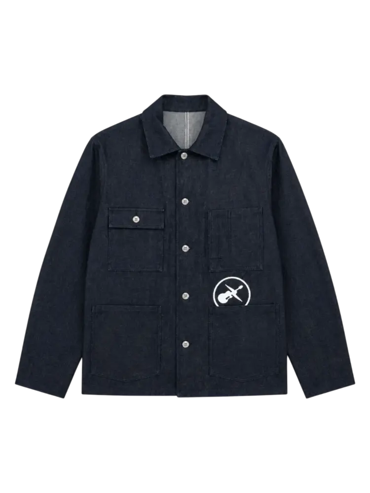 A.P.C. A.P.C. FRGMT. GRAND DENIM JACKET INDIGO NAVY A.P.C. A.P.C. FRGMT. GRAND DENIM JACKET INDIGO NAVY