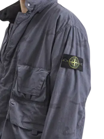 Stone Island STONE ISLAND FADED CAMO RIPSTOP-TC JACKET GREY Stone Island STONE ISLAND FADED CAMO RIPSTOP-TC JACKET GREY
