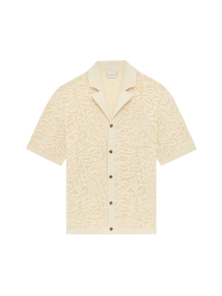 Drole De Monsieur DRÔLE DE MONSIEUR DENTELLE SHIRT OFFWHITE Drole De Monsieur DRÔLE DE MONSIEUR DENTELLE SHIRT OFFWHITE
