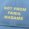 Drole De Monsieur DRÔLE DE MONSIEUR SLOGAN CAP ATLANTIC BLUE Drole De Monsieur DRÔLE DE MONSIEUR SLOGAN CAP ATLANTIC BLUE