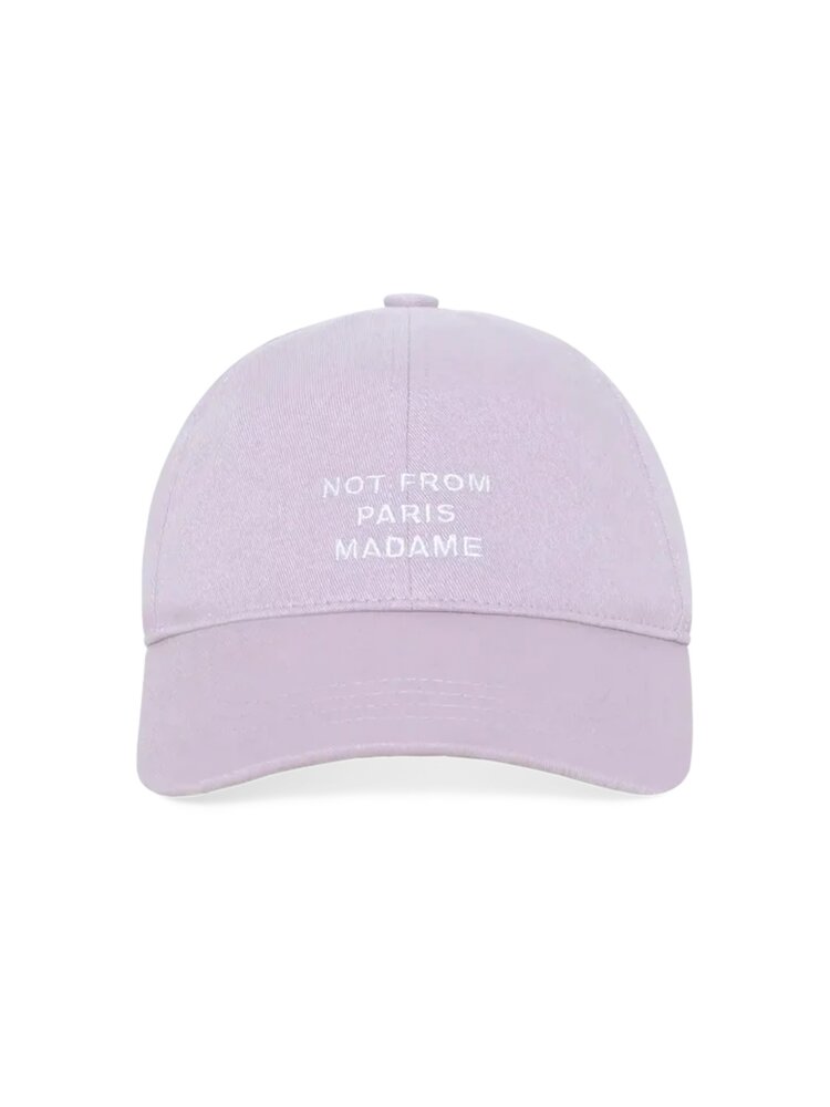 Drole De Monsieur DRÔLE DE MONSIEUR SLOGAN CAP LAVENDER