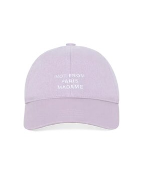 Drole De Monsieur DRÔLE DE MONSIEUR SLOGAN CAP LAVENDER