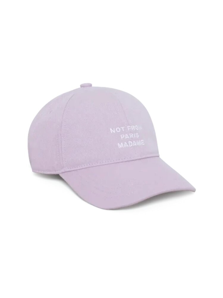 Drole De Monsieur DRÔLE DE MONSIEUR SLOGAN CAP LAVENDER