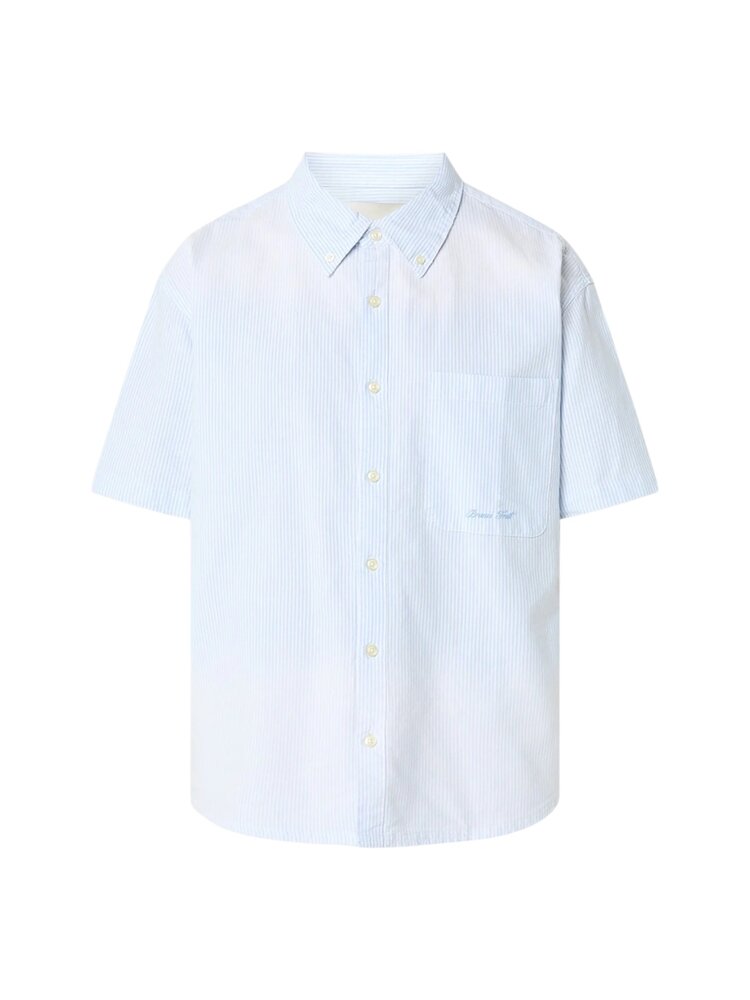 Brams Fruit BRAM'S FRUIT SCRIPT LOGO SHORTSLEEVE SHIRT BLUEBERRY BLUE