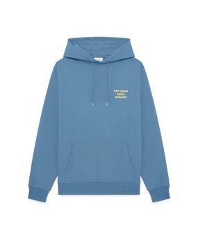 Drole De Monsieur DRÔLE DE MONSIEUR SLOGAN HOODIE ATLANTIC BLUE