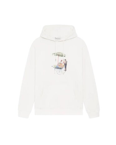 Drole De Monsieur DRÔLE DE MONSIEUR FLEURISTE HOODIE OFF WHITE Drole De Monsieur DRÔLE DE MONSIEUR FLEURISTE HOODIE OFF WHITE