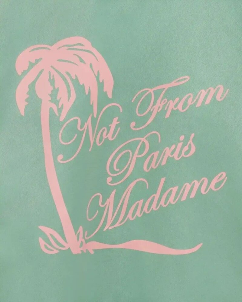 Drole De Monsieur DRÔLE DE MONSIEUR PALMIER JACK WATER GREEN Drole De Monsieur DRÔLE DE MONSIEUR PALMIER JACK WATER GREEN