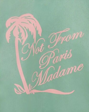 Drole De Monsieur DRÔLE DE MONSIEUR PALMIER JACK WATER GREEN Drole De Monsieur DRÔLE DE MONSIEUR PALMIER JACK WATER GREEN