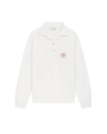 Drole De Monsieur DRÔLE DE MONSIEUR SHELL POLO OFF WHITE Drole De Monsieur DRÔLE DE MONSIEUR SHELL POLO OFF WHITE