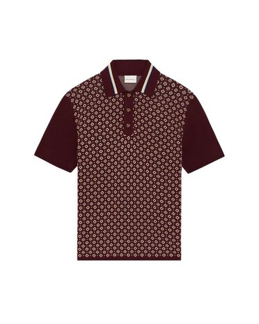 Drole De Monsieur DRÔLE DE MONSIEUR JACQUARD DARK RED Drole De Monsieur DRÔLE DE MONSIEUR JACQUARD DARK RED