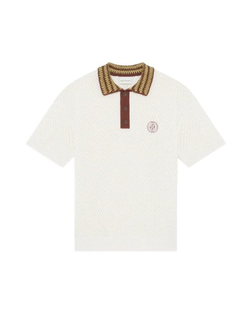 Drole De Monsieur DRÔLE DE MONSIEUR MIROIR POLO OFF WHITE Drole De Monsieur DRÔLE DE MONSIEUR MIROIR POLO OFF WHITE