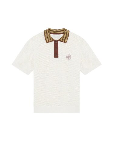 Drole De Monsieur DRÔLE DE MONSIEUR MIROIR POLO OFF WHITE Drole De Monsieur DRÔLE DE MONSIEUR MIROIR POLO OFF WHITE