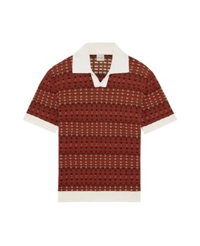 Drole De Monsieur DRÔLE DE MONSIEUR COOGIE POLO DARK RED