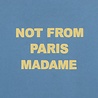 Drole De Monsieur DRÔLE DE MONSIEUR SLOGAN T-SHIRT ATLANTIC BLUE Drole De Monsieur DRÔLE DE MONSIEUR SLOGAN T-SHIRT ATLANTIC BLUE