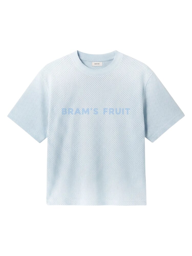 Brams Fruit BRAM'S FRUIT MESH LOGO T-SHIRT BLUEBERRY Brams Fruit BRAM'S FRUIT MESH LOGO T-SHIRT BLUEBERRY