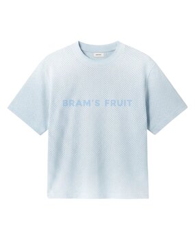 Brams Fruit BRAM'S FRUIT MESH LOGO T-SHIRT BLUEBERRY