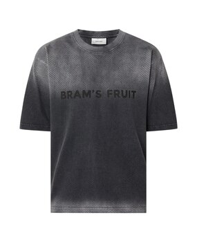 Brams Fruit BRAM'S FRUIT MESH LOGO T-SHIRT SHADOW BLACK