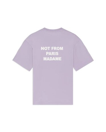 Drole De Monsieur DRÔLE DE MONSIEUR SLOGAN T-SHIRT LAVANDER Drole De Monsieur DRÔLE DE MONSIEUR SLOGAN T-SHIRT LAVANDER