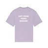 Drole De Monsieur DRÔLE DE MONSIEUR SLOGAN T-SHIRT LAVANDER Drole De Monsieur DRÔLE DE MONSIEUR SLOGAN T-SHIRT LAVANDER