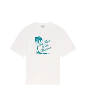 Drole De Monsieur DRÔLE DE MONSIEUR SLOGAN T-SHIRT OFF WHITE
